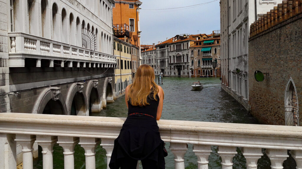 Venedig Wasserstraße